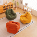 懒人沙发可躺可睡卧室单人小沙发阳台客厅看书休闲解压窝窝靠背椅