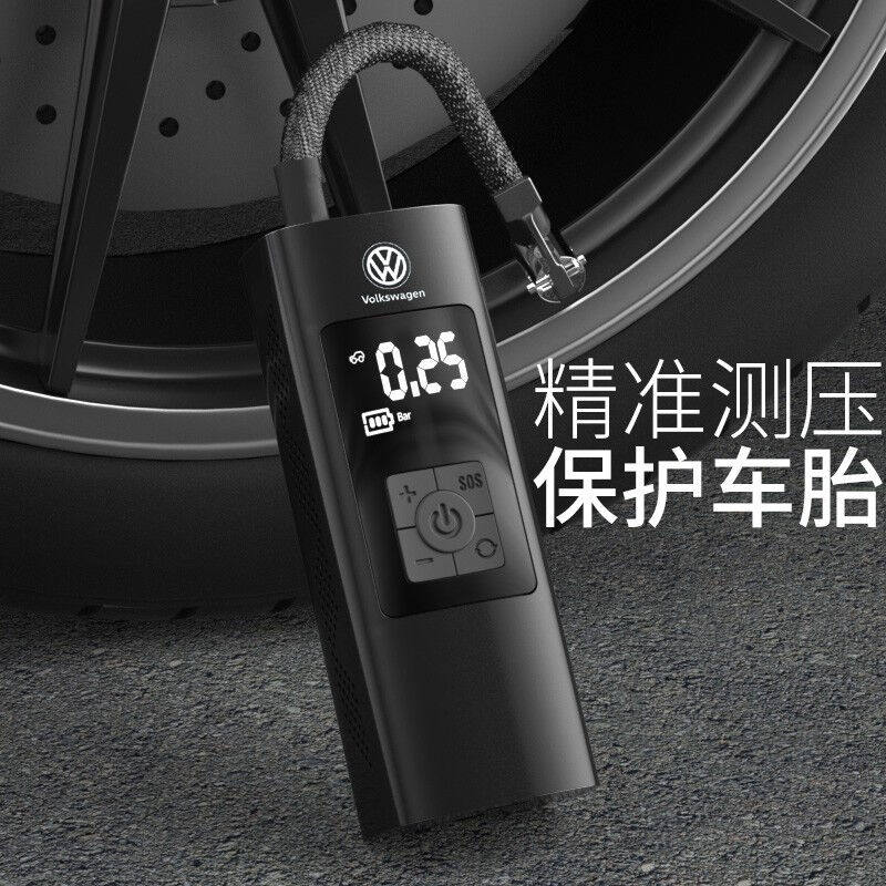 【京优选】适用于大众新朗逸速腾迈腾凌渡帕萨特车载充气泵小轿车怎么看?