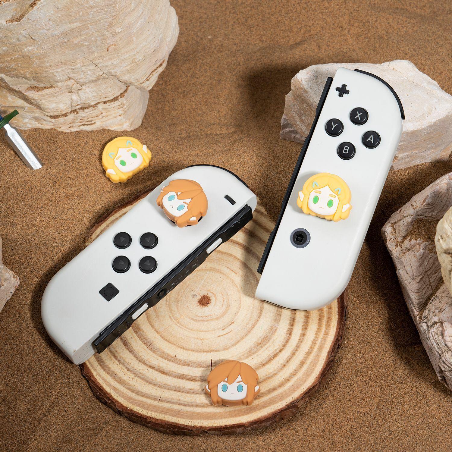 任天堂switch摇杆帽oled游戏机按键帽摇杆套ns塞尔达传说王国之泪
