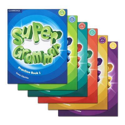 Super Grammar Super minds starter/1/2/3/4/5/6 级别语法书
