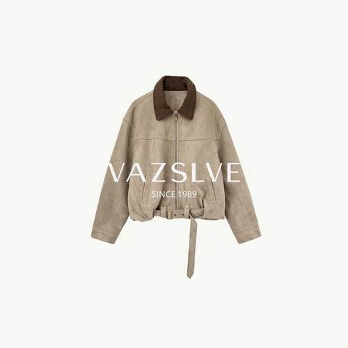 【VAZSLVE/全新奢品】捡漏-时尚百搭设计感翻领外套-BO66008
