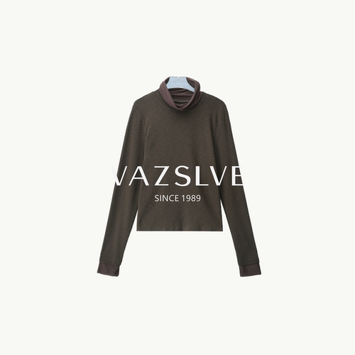【VAZSLVE/全新奢品】捡漏-新款时尚百搭蕾丝长袖T恤-BO36157