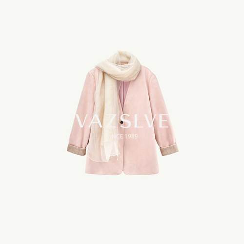 【VAZSLVE/全新奢品】捡漏-时尚女式中长西装外套BO57222