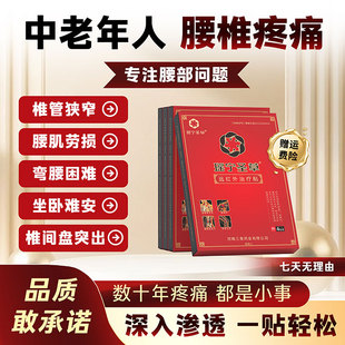 瑶宁圣草 远红外治疗贴 适应于腰椎疼痛腰间盘突出腿疼麻腰肌劳损