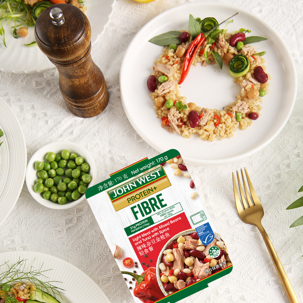 JohnWest西部约翰泰国进口即食金枪鱼轻食餐非罐头沙拉6月到期