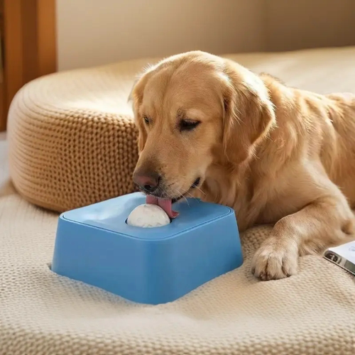 猫狗慢食碗一体舔舔球湿粮酸奶