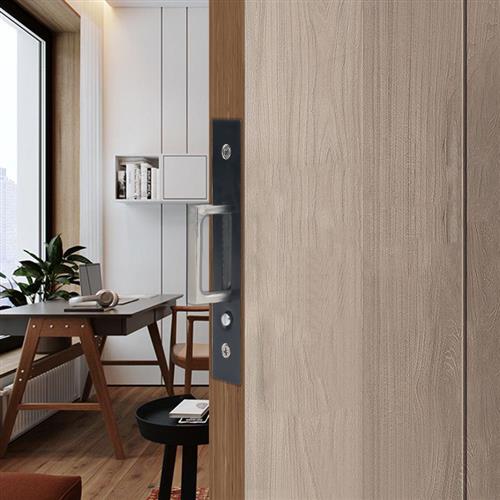 推拉木移门侧面拉手口袋门暗藏嵌入式辅助拉门把手暗装按弹跳扣手