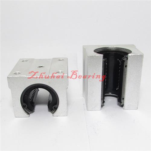 直线轴承 开口滑块 轴承SBR16 20 25 30 35 40/50UU光轴 导轨滑块