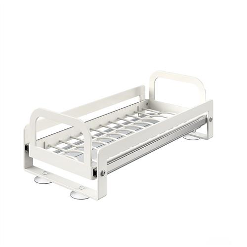 碗架拉篮抽屉式厨房橱柜碗盘碗碟隔断隔板柜内收纳小型抽拉置物架