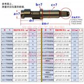 中小风炮前轴配件主轴冲击铁轴卡簧火鸟气动扳手工具维修零件樱田