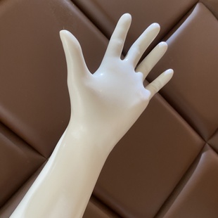 薄款 kig 短手套 cosplay RG乳胶手套latex一体成型胶配件****胶衣