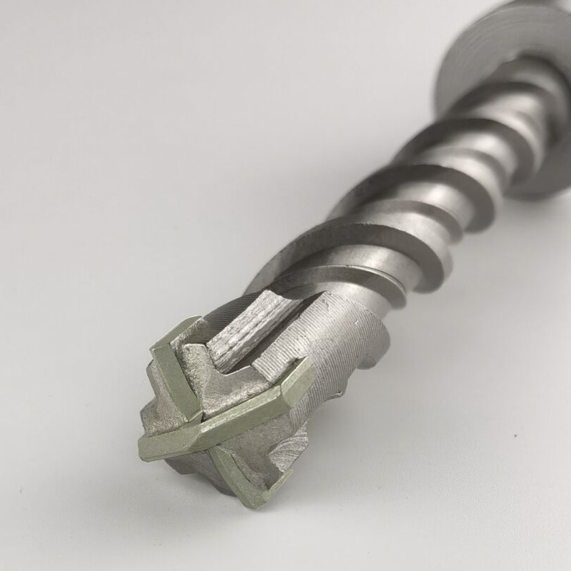 带限位十字花电锤冲击钻头适用于M12*80和M16*125后扩底锚栓安装
