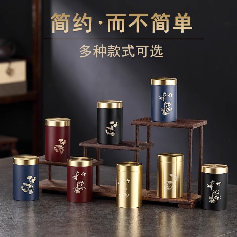 原彩品黄铜牙签罐家用酒店牙签盒高档餐厅牙签收纳桶创意牙线盒子
