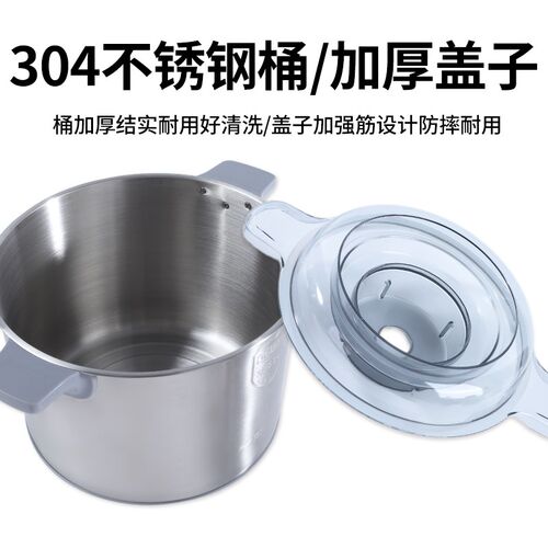力果2024新款绞肉机商用大功率大容量肉丸打浆扁肉绞肉和面一体机