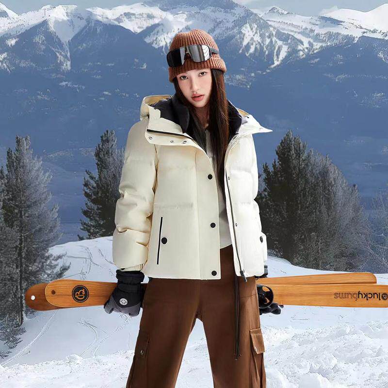 滑雪服新款冬季短款羽绒服