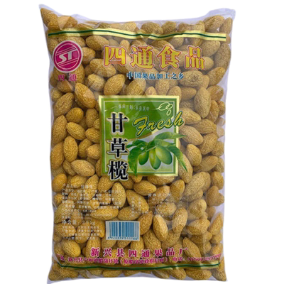 四通甘草榄商用新兴甘草榄黄橄榄有核甘草榄腌制新兴凉果2.5kg
