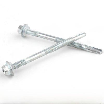 外六角钻尾螺钉北塔5号长尾燕尾螺钉自钻自攻钻尾螺钉加厚