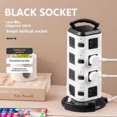 插座塔型立式 魔方多用功能排插面板立体插排多插位带usb拖接线板