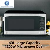 Ge美国通用电气60L商用大容量微波炉1200W酒店便利店实验室不锈钢