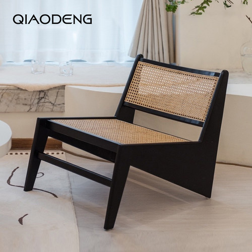 乔登藤编椅子昌迪加尔侘寂风