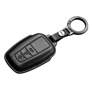 适用于丰田钥匙套真皮皇冠陆放RAV4荣放汉兰达亚洲龙车钥匙包扣壳