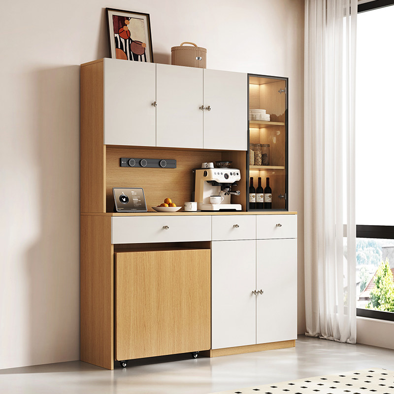 ENF级欧松板餐边柜靠墙一体