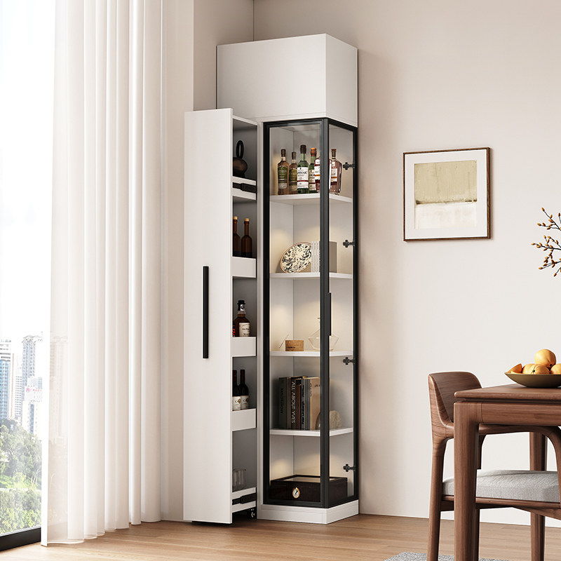 君尚木语角柜家用客厅靠墙储物柜ENF级欧松板收纳柜子置物柜定制,住宅家具,角柜,淘宝优惠券,粉丝福利购,淘宝优惠卷