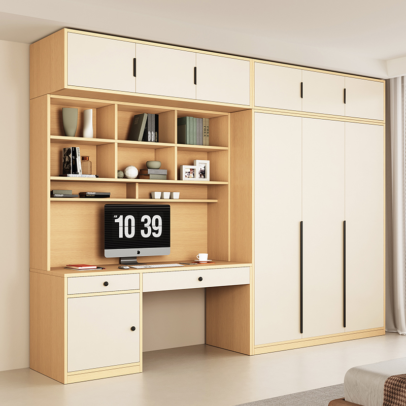 实木衣柜家用卧室落地式衣橱