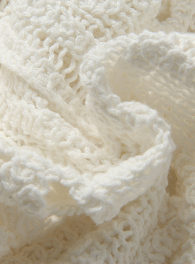 云朵夏上新设计感复古钩花镂空长袖针织开衫BG007