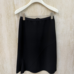 S825 云朵设计不规则设计感过膝中裙显瘦百搭半身裙 正反双面穿