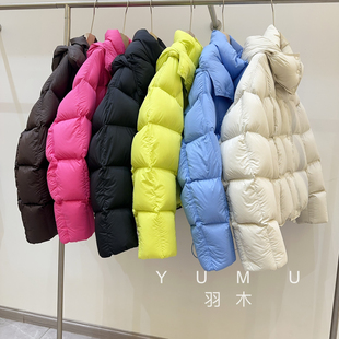 含90白鸭绒 云朵设计一码 配可拆卸帽子 羽绒服 9092 可溯源新款