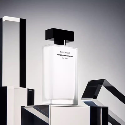 Narciso Rodriguez纳西素for her黑盖白瓶PURE MUSC浓香水EDP