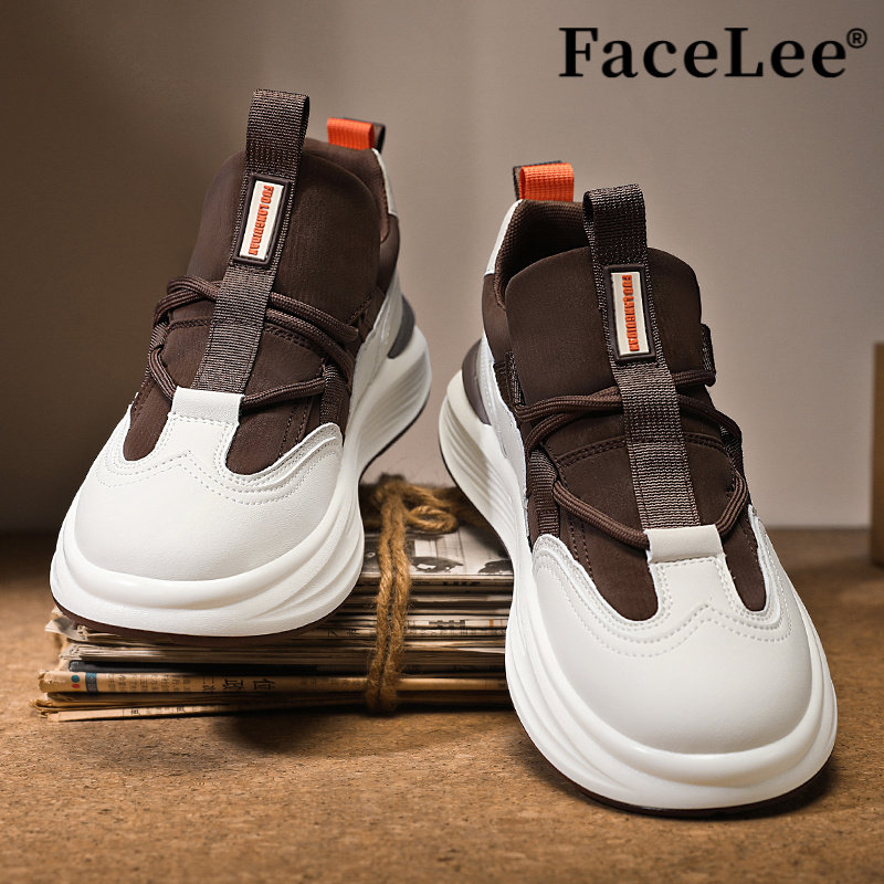 FaceLee日本设计师联名款网红爆款鞋子男士2025新款秋冬潮流百搭