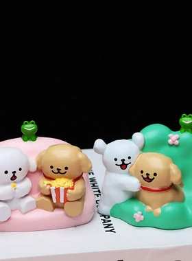 幸福生活哇线条创意桌面摆件树脂汽车摆件学生生日礼物精品店