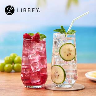 和谐居利比莫吉托鸡尾酒杯酒吧长饮杯柯林杯果汁杯酒杯莫吉托杯子