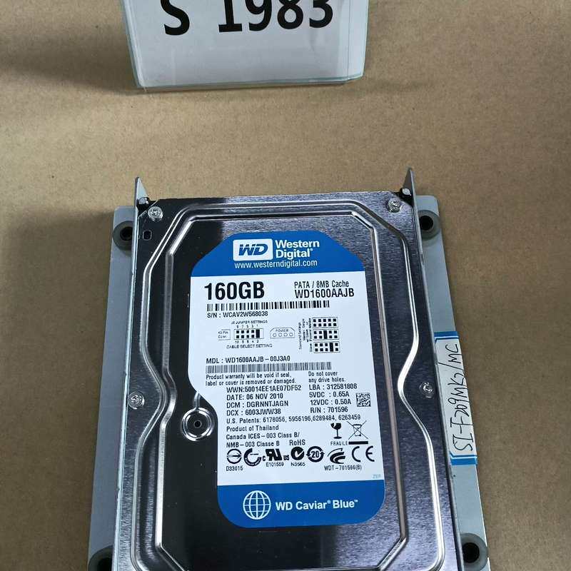 {议价}WD西数机械硬盘，型号WD1600AAJB，160GB容量！