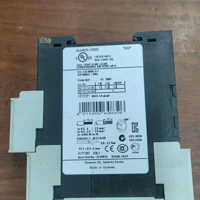 {议价}西门子SIRIUS监控继电器3UG4615-1CR20，德国