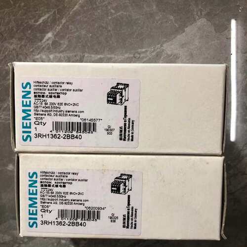 {议价}接触器式继电器 3RH1362-2BB40 DC24V