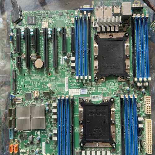 {议价}超微X11DPH-i双路服务器主板，LGA3647窄板，C6