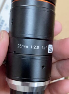海康工业镜头MVL-KF2528-12MP，全新没使用，没有 前后盖，102203