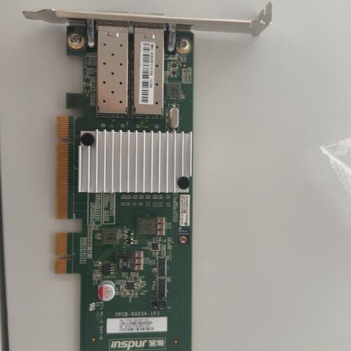 {议价}浪潮Inspur X520-DA2双口万兆光纤网卡，型号YZ