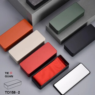 马口铁茶叶罐2泡盒白毫银针茶叶包装盒空礼盒岩茶品鉴泡3泡装盒子