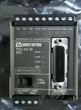（设备配件）WESTERMO TD32 B直流供电转换器，电源。九新！