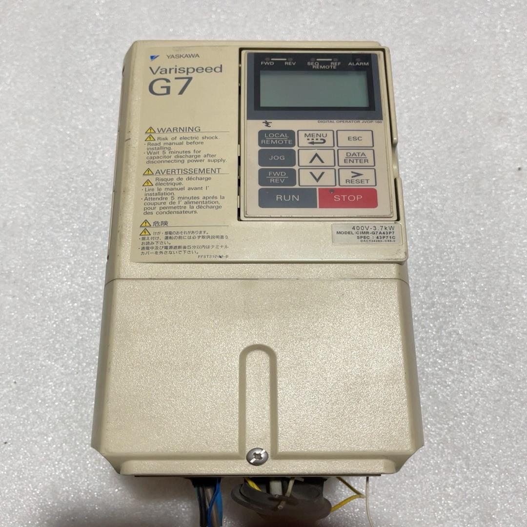 安川G7变频器CIMR-G7A43P73.7千瓦 带PG