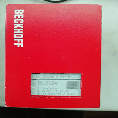 倍福模块EL3124  需要的朋友联系议价