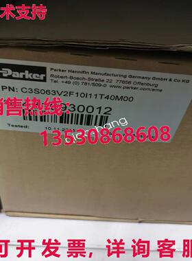 原装供应PARKER C3S063V2F10I11T40M00
