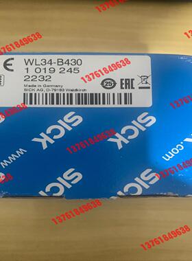 Sick西克1019245 WL34-B430，全新原装正品