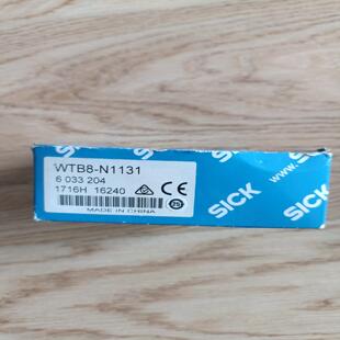 SICK光电开关WTB8-N1131原装全新正品，余货1