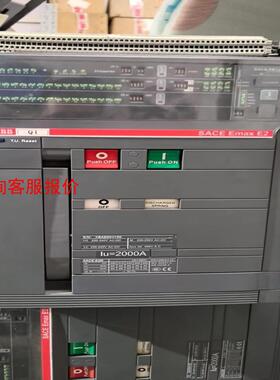 【环球】ABB断路器E2N20 固定式断路器ABB 2000A 成色