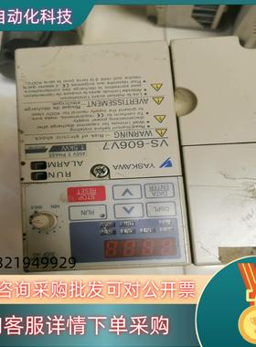 现货安川变频器VS-606V7系列1.5kw质量好的